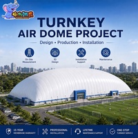 Proyecto de Domo Inflable Llave en Mano, Pabellón Deportivo de Membrana Inflable Personalizado con Diseño, Producción e Instalación