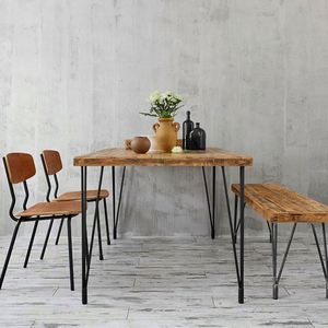 Modern Steel Hairpin <b>Legs</b> <b>for</b> Dining Coffee Table <b>Sofa</b> Cabinet-Durable Furniture Feet <b>for</b> Outdoor & Bedroom Use - Product Image 6