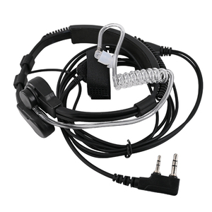 Advanced Plastic for Kenwood TK3000 Security <b>Walkie</b> <b>Talkie</b> Headset Noise Cancelling with Vibration Control Earpiece - Product Image 1
