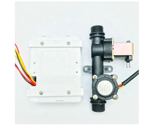 Nieuwe Us211 M Digitale Stroommeter Dosering-Controller + G1/2 "1-30L/Min YF-S201 Waterstroom Sensor + Waterklep + Voeding - Product Image 5