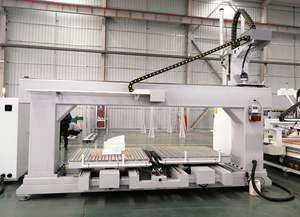 Nhiệm Vụ Nặng Nề 5 Trục Công Nghiệp <span class=keywords><strong>CNC</strong></span> <span class=keywords><strong>Router</strong></span> Máy Bàn Đôi 5 Trục <span class=keywords><strong>CNC</strong></span> Máy Phay Cho Khuôn Gỗ <span class=keywords><strong>3D</strong></span> Điêu Khắc Và Bức Tượng - Product Image 6