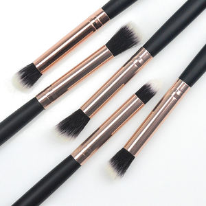 Kabuki-Juego de <span class=keywords><strong>brochas</strong></span> de maquillaje Profesional, 10 unidades, color rosa dorado - Product Image 3