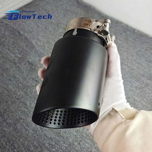 ปลายท่อไอเสียสแตนเลสแบบตาข่าย ดีไซน์แบบมีรูพรุน สำหรับตกแต่งรถยนต์ - Product Image 6