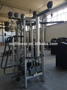 Stazione Multifunzione per <span class=keywords><strong>Palestra</strong></span>, Attrezzatura Commerciale a 4 Postazioni, Trainer Multifunzione Durevole ed Economico - Product Image 6