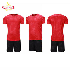 Custom Dropshipping Voetbalshirt Voetbaltenue Snel Droog Voetbal Jersey Blauw Geel Set Gesublimeerd Jersey Voetbal Uniformen - Product Image 6