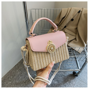 2022 Hot Sell Fashion Styes Girls Summer Srtaw Beach <strong>Bag</strong> - Product Image 5