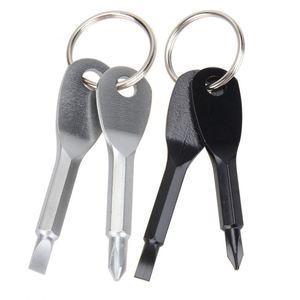 Porte-clés multi-outils à visser, mini-outil utilitaire polyvalent en acier inoxydable, très populaire - Product Image 6