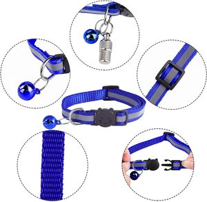 Rarewe Pet Product Manufacturers Sell Dot Butterfly Bowknot Collar Adjustable Cat Dog Cute Pet Nylon Collars - Product Image 5