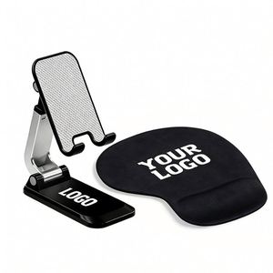 Tapis de Souris Ergonomique en Caoutchouc PVC avec Repose-Poignet en EVA, Personnalisable avec Logo Imprimé, Idéal pour Cadeau d'Affaires en Gros - Product Image 1