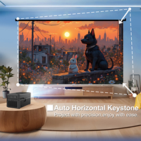 Projecteur intelligent portable mini Topleo Hy450 Pro 900ansi 8k Home Theater 1080p à courte focale LED Android