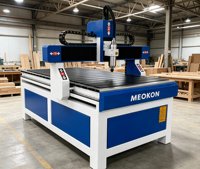 Routeur CNC MEOKON Durable 6090 600x900mm pour le fraisage et la sculpture du bois, machine de gravure 3 axes à refroidissement par eau 1,5 kW
