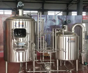 8BBL micro brasserie équipement de brassage de bière équipement en acier inoxydable