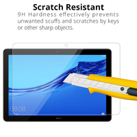Huawei MediaPad T5 10 temperli cam AGS2-W09/L09/L03/W19 9H 10.1 ''Tablet ekranı koruyucu koruyucu Film için Huawei T5 10