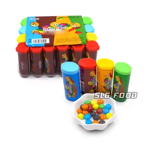 New Item wholesale mini colorful chocolate bean candy