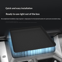 Silikon-Gel Mittelkonsolen-Matte für 2026 RAV4 Rutschfest & Staubdicht Dicke Auto-Aufbewahrungsmatte Innenraum-Zubehör