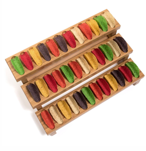 <span class=keywords><strong>2026</strong></span> NUEVO estante de Taco de paso de bambú Soportes de taco Bandeja de soporte de Taco de Bambú - Product Image 3