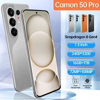 Teléfono Inteligente Camon 50 Pro de Alto Rendimiento, 16 GB de RAM, Gran Memoria, 5G, Pantalla de 7.3 Pulgadas, Cámara de 108MP, Android 15, Versión Global Desbloqueada