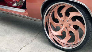 HS-02038 कस्टम 2 टुकड़ा जाली कगुफा कस्टम पॉलिश जाली पहियों के लिए जाली मिश्र धातु पहियों - Product Image 3