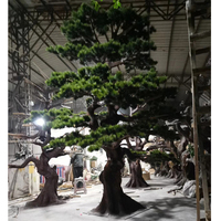 Bonsaï artificiel de pin de haute qualité, 400 cm, en fibre de verre et plastique, résistant aux UV, durable, écologique, pour décoration intérieure et extérieure