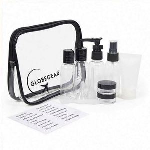 Bolsa de Cosméticos Transparente Impermeable de Viaje con Cierre y Logotipo Personalizado, Organizador de PVC Transparente para la Playa - Product Image 2