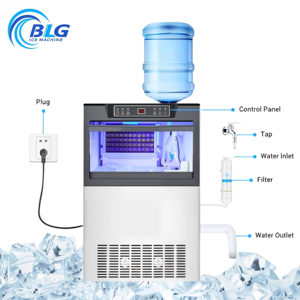 Máquina de Hielo BLG de Alta Producción 100kg/24h para Carnicería, Charcutería y Distribución de Alimentos - Product Image 1