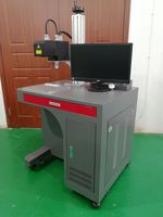 Machine de marquage laser à fibre JPT 3D, pour anneaux métalliques et bijoux, en plastique et acier inoxydable, livraison gratuite