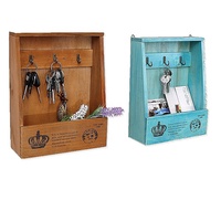 בית חווה עץ בית תפאורה אביזרי Keychain קיר תפאורה תלייה