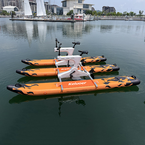 水の活動のための中国デザイン二人用ペダルバイクインフレータブルウォーターバイク - Product Image 1