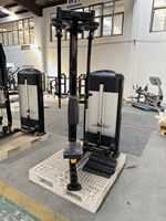 ASM-B4006 Appareil de musculation professionnel pour salle de sport, machine à charge par broches pour exercices dorsaux et pectoraux, idéal pour l'entraînement de la partie supérieure du corps