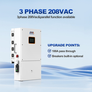 Megarevo chúng tôi Phiên bản năng lượng mặt trời biến tần năng lượng mặt trời biến tần 5KW 8KW 10KW 12KW 48V 120/240V chia giai đoạn lai năng lượng mặt trời biến tần - Product Image 4