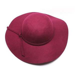 Sombrero Fedora de Lana Británica Elegante para Mujer X1062, Sombreros de Fieltro de Lana Unisex con Copa Redonda para Exteriores, Iglesia y Estilo Retro - Product Image 5