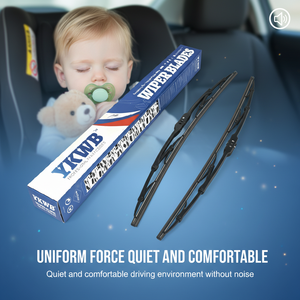 YKWB OEM - Escobilla Limpiaparabrisas YK-170 para Todo Clima, de Caucho Natural, con Marco Tradicional, para Camiones y Autobuses - Product Image 2