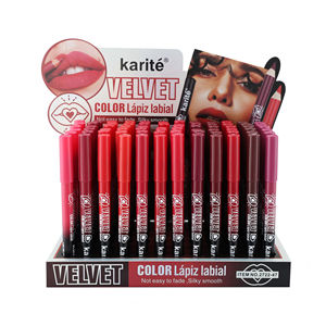 Rouge à lèvres en stylo <span class=keywords><strong>Karite</strong></span> 24h, couleur veloutée soyeuse longue durée, marque privée, maquillage pour les lèvres, imperméable, ne se décolore pas facilement - Product Image 2