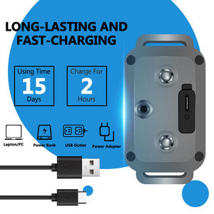 <span class=keywords><strong>Collar</strong></span> inteligente para ladridos de perro, <span class=keywords><strong>Collar</strong></span> de entrenamiento antiladridos recargable, 8 sensibilidad ajustable, 4 modos de entrenamiento, <span class=keywords><strong>Collar</strong></span> de ladridos para perro - Product Image 2