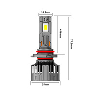 Ampoule LED HB3 9005 pour phare, 65W, ampoule LED automobile pour voitures et camions, logo OEM