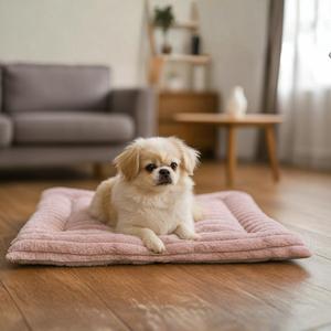 Cuccia per Animali Yommy Rosa, Morbido Tappetino in Peluche per Cani e Gatti, Caldo Lettino Invernale, 3 Misure, 4 Colori per Uso Interno - Product Image 5