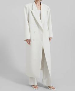 Produzione di <span class=keywords><strong>Trench</strong></span> in lana personalizzato da donna cappotto invernale pesante cappotti Casual da donna - Product Image 1