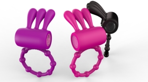 Anillo Vibrador de Silicona para Parejas RE033, Estimulador con Múltiples Patrones - Product Image 4