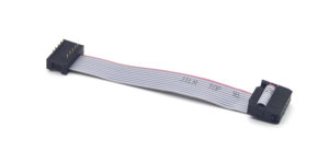 ขั้วต่อสายเคเบิล IDC ระยะพิทช์ 2.54 มม. รุ่น 2H/FCY2.54-10P แบบสามชิ้น พร้อมเคลือบกึ่งทองแบบนูน DIP2.54*7.62-10P แบบกลับด้าน 2*5P - Product Image 5