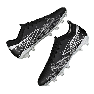 Chaussures <span class=keywords><strong>de</strong></span> football <span class=keywords><strong>de</strong></span> salle à bas profil, à lacets, FG HG TF, en cuir PU, printemps automne, baskets unisexes, crampons <span class=keywords><strong>de</strong></span> football unisexes, chaussures d'entraînement - Product Image 2