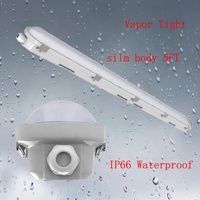 Lampu LED Tri-Proof IP66 4FT 36W 5000lm 5000K Putih Hangat untuk Toko/Gudang