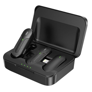 K90 K91 K93 Mini Dynamic Metal <b>Wireless</b> Lavalier <b>Microphone</b> 2.4GHz for Phone Live Interview Outdoor - Product Image 1