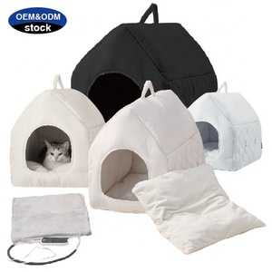 شعار مخصص كلب صغير قابل للطي قابل للغسل مقاوم للماء دافئ دافئ ناعم مغطى شتوي داخلي ساخن - Product Image 1