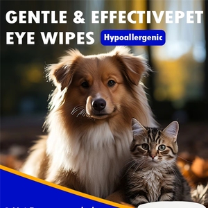 Vente en gros usine : Meilleures <span class=keywords><strong>lingettes</strong></span> nettoyantes <span class=keywords><strong>pour</strong></span> <span class=keywords><strong>les</strong></span> yeux des animaux, kit de lavage oculaire <span class=keywords><strong>pour</strong></span> chiens, <span class=keywords><strong>lingettes</strong></span> jetables <span class=keywords><strong>pour</strong></span> le soin des yeux, <span class=keywords><strong>pour</strong></span> un nettoyage en profondeur des animaux, fournitures de toilettage - Product Image 2