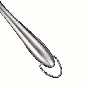 Pinceau à badigeonner en acier inoxydable à long manche avec têtes en silicone pour pâtisserie, barbecue et cuisson - Personnalisable avec logo - Compatible lave-vaisselle - Product Image 6