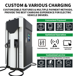 Estación de Carga para Vehículos Eléctricos Electway de Alta Potencia (180-360kW), de Piso, con Sistema de Pago, para Uso Comercial - Product Image 4