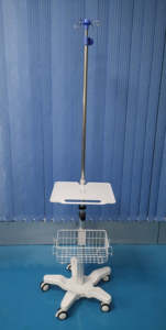 Medische Patiëntmonitor Kar Verplaatsbaar Ziekenhuis Medische Trolley Kar Met Ladewielen Ziekenhuis Medische Apparatuur Trolleys - Product Image 4