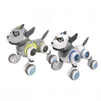 MST Toys Perro Robot Inteligente Infrarrojo, Juguete Educativo, Perro Robot Programable con Control Remoto, Animales RC para Niños
