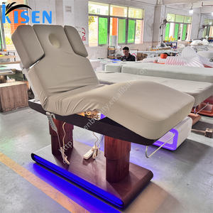 KISEN-Spa <span class=keywords><strong>de</strong></span> beauté moderne avec base en acier inoxydable, lit facial électrique, <span class=keywords><strong>table</strong></span> <span class=keywords><strong>de</strong></span> <span class=keywords><strong>massage</strong></span> <span class=keywords><strong>extra</strong></span> <span class=keywords><strong>large</strong></span> en vente - Product Image 5