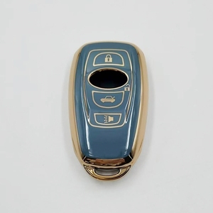 Sarung kunci mobil Remote TPU lunak penutup kunci mobil pintar cocok untuk Subaru Forester Legacy Outback XV - Product Image 4